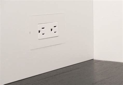 flush faceplate electrical box|flush electrical outlet installation.